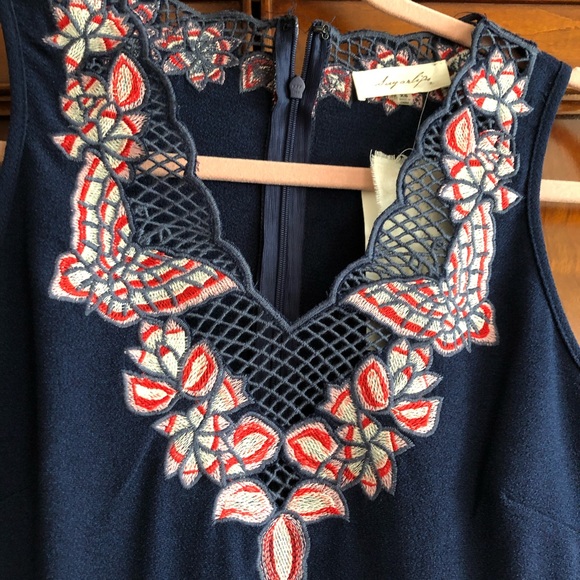 Beautiful navy dress! - Picture 2 of 3